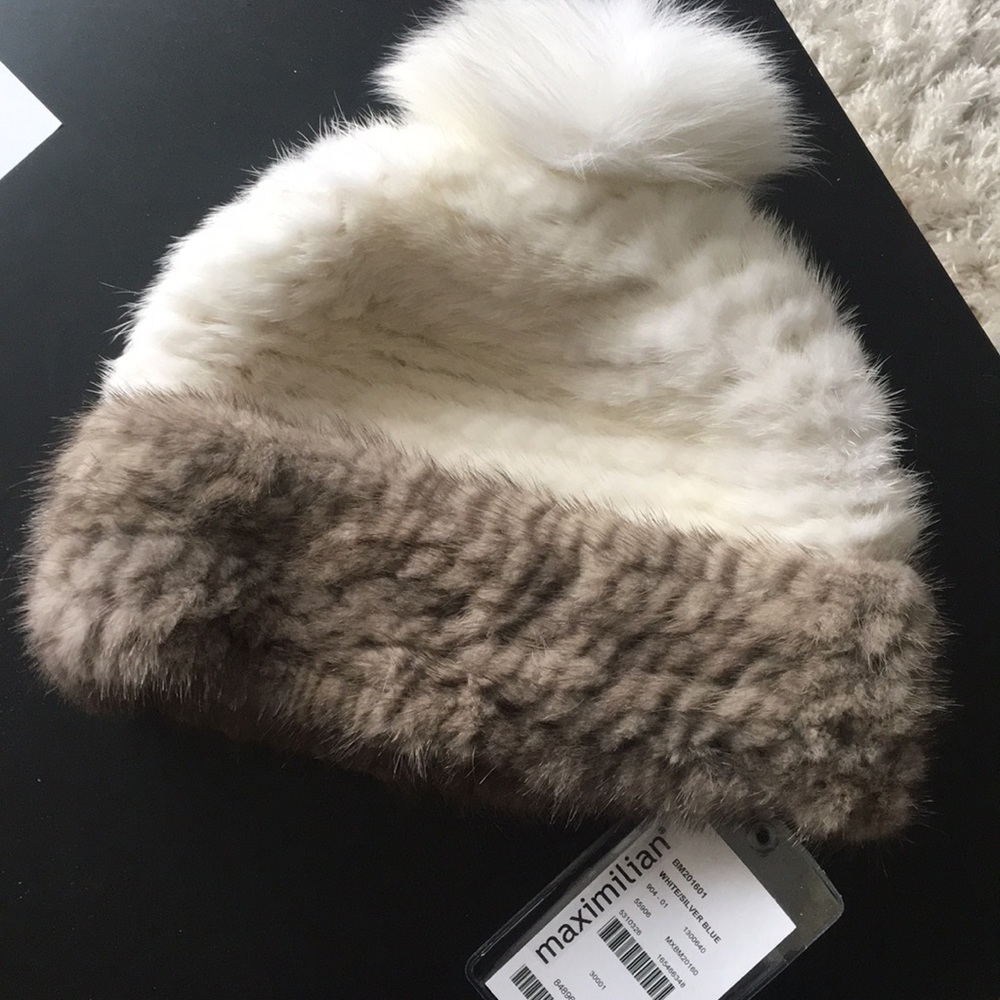 Real fur hat